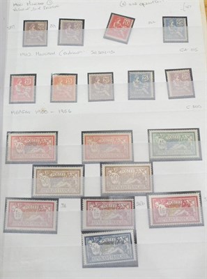 Lot 171 - France. A 1900 to the 1940's mint collection in a red stockbook. Noted 1900 10c, 20c, 25c, 30c...