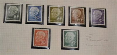 Lot 188 - Germany, Berlin and West. A Davo album housing a 1945 to the late 1960's mint and used...