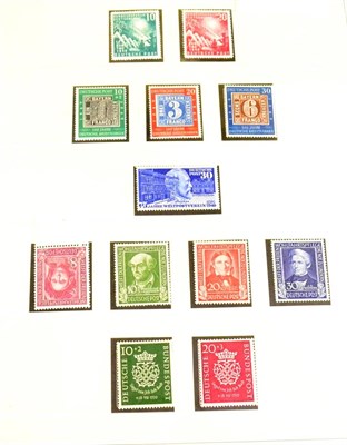 Lot 198 - Germany - West. A 1949 to 1980 mint (vast majority unmounted) in four Safe albums. Includes...