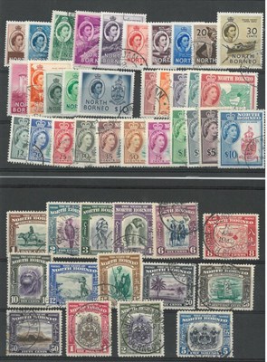 Lot 245 - North Borneo. 1939 Definitive set, 1948 Royal Silver Wedding, Two 1954-1959 Definitive sets and...