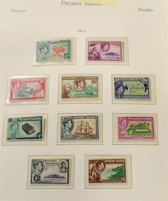 Lot 250 - Pitcairn Islands. A 1940 to 1999 near complete mint collection in a Kabe album. Also loose...