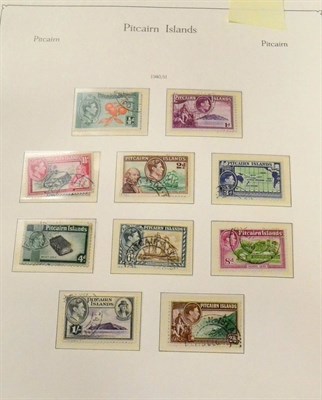 Lot 251 - Pitcairn Islands. A 1940 to 1999 near complete mainly used collection in a Kabe album, also...