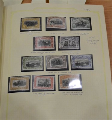 Lot 256 - Rumania. An 1879 to 1970  mint and used collection in a red Simplex album. Noted 1906 Welfare...