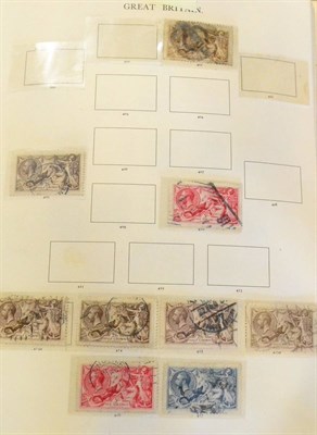 Lot 288 - Great Britain. An 1887 to 1967 mainly used collection in a red Windsor album. Includes better...