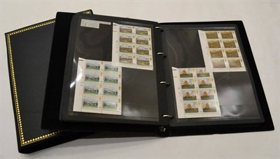 Lot 294 - Great Britain. A 1970's unmounted mint commemorative collection in plate blocks