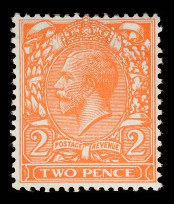 Lot 379 - Great Britain. 1924 2d with no watermark, unmounted