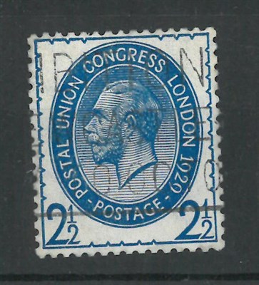 Lot 380 - Great Britain. 1929 PUC 2 1/2d good used, with inverted watermark