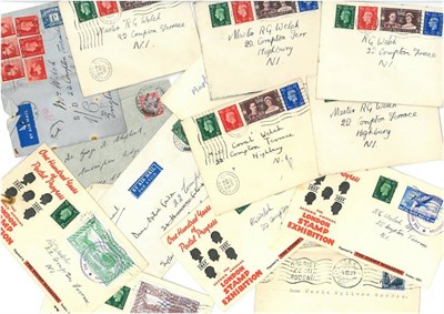 Lot 406 - Great Britain. A small group of non illustrated FDCs. Five each bearing 1937 Coronation and...