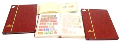Lot 28 - British Commonwealth in the three stockbooks and a 1946 mint Victory album