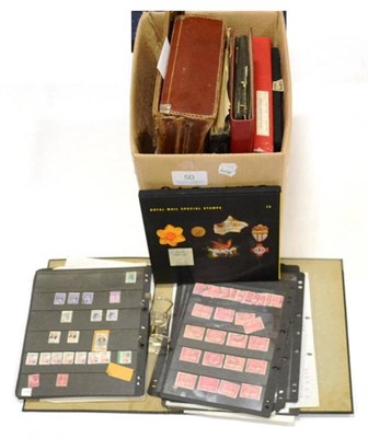 Lot 50 - Great Britain Modern Presentation Packs in a box. Further box of all world