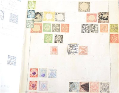 Lot 82 - The Century Postage Stamp Album part filled with strength in Indian States