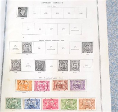 Lot 107 - An Ideal Postage Stamp Album first edition part filled with mint and used. Better include...