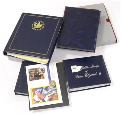 Lot 125 - Royalty. Silver Jubilee, Golden Jubilee (medallic covers), Royal events etc in seven albums