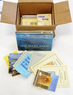 Lot 138 - Falkland Islands and Dependencies. An assortment of catalogues and reference works. Includes...