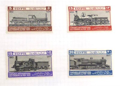 Lot 180 - Egypt. A well presented 1925 to 1946 mint commemorative  collection in a black Senator album....