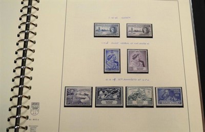 Lot 188 - Falkland Islands. A 1933 to 2012 mint (including M/S's) collection in five boxed Lindner...