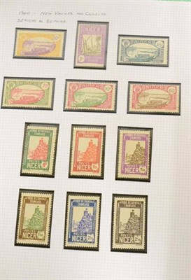 Lot 199 - French West Africa. A very substantial fine mint collection in a boxed Yvert & Tellier album....