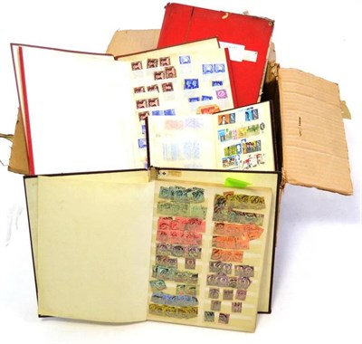 Lot 265 - Great Britain. Eleven stockbooks part filled with mint and used. Mainly middle period to early...