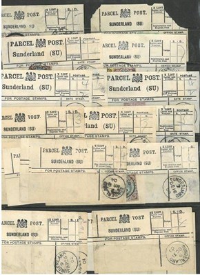 Lot 276 - Great Britain. A collection of over thirty King Edward VII used Parcel Post labels