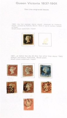 Lot 299 - Great Britain. 1840 to 1982 mint and used collection in three albums, includes Regional's,...