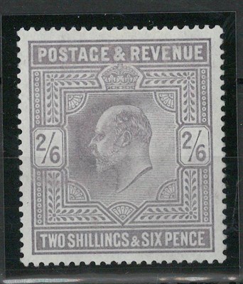 Lot 341 - Great Britain. 1902 2s6d lilac, unmounted