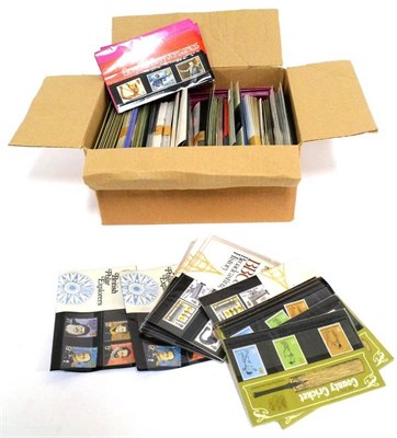 Lot 372 - Great Britain. A duplicated range of Presentation packs 1968 to 1975