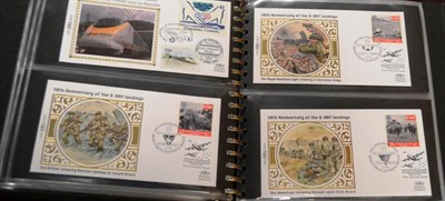 Lot 381 - A Collection of Benham Silks (large and small) in five albums