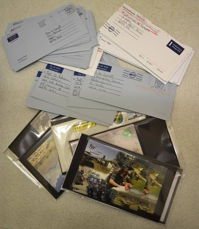 Lot 176 - British Army. A collection of Bluey Aerogrammes for Operation Herrick (Afghanistan 2005), Operation