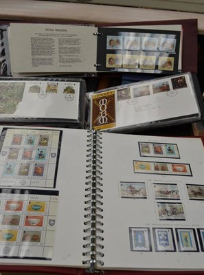 Lot 15 - Channel Islands and Isle of Man. Albums relating to mint issues, Presentation packs and FDC's