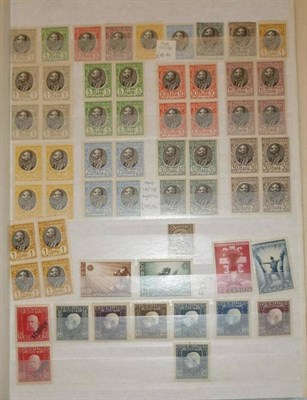 Lot 82 - The Balkans. A range of mainly mint issues on loose album pages and stock cards. Some better noted