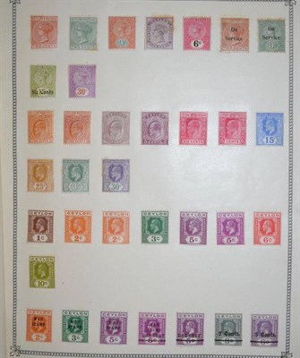 Lot 100 - An Ideal Postage Stamp Album, fifth edition, part filled