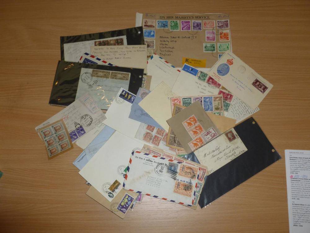 Lot 121 - An Assortment of Great Britain and British Commonwealth Covers from Queen Victoria onwards....