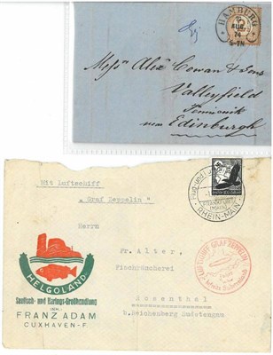 Lot 122 - Twenty Two Covers from around the world. Includes 1931 First Australian Air Mail Flight signed...