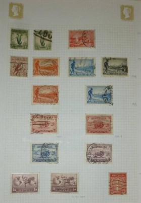 Lot 133 - Australia. A 1913 to 1997 range of mint and used on loose album pages. Includes various early...