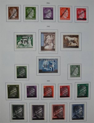 Lot 138 - Austria. A KABE album housing a 1945 to 1989 near complete collection with loose continuation...