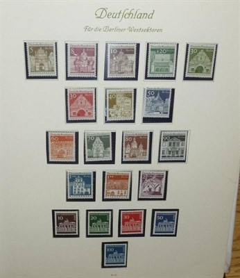 Lot 190 - Germany - Berlin. A 1960's to 1980's mint collection in a printed Borek album