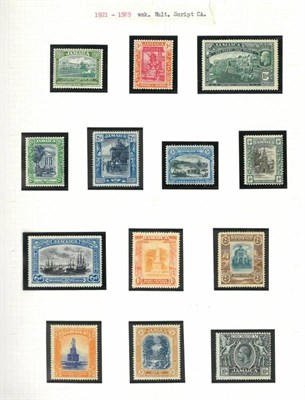 Lot 211 - Jamaica. An 1859 to 1964 mainly mint collection. Better include Great Britain 1857 1d cancelled...