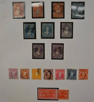 Lot 236 - New Zealand. An 1864 to 1990 mint and used collection in two albums. Noted 1915 - 1930 set perf...