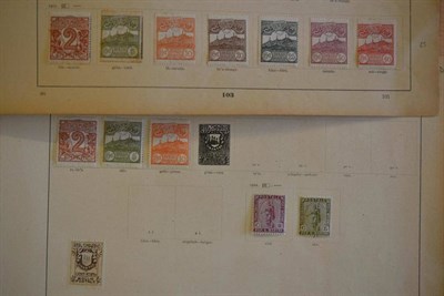 Lot 260 - San Marino. 1877 to 1983 mainly mint range on stock leaves and loose album pages. Includes 1928...