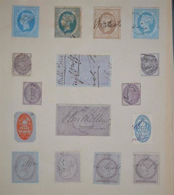 Lot 302 - Great Britain. A duplicated range of used Queen Victoria fiscals in three Temple Bar loose leaf...