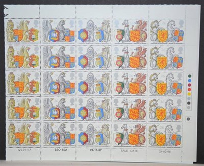 Lot 336 - Great Britain. A QEII to 1999 three volume mint collection of control/traffic light blocks/strips