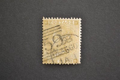 Lot 418 - Great Britain. 1862 - 1864 9d bistre T-G, plate 2 used. RPSL Cert 1976