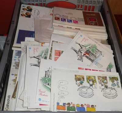 Lot 490 - Great Britain. A duplicated collection of 1970's to 1980's FDC's, including booklet panes and...