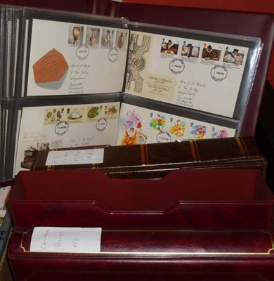 Lot 491 - Great Britain. A collection of FDC's and commemorative covers to in five albums. Includes...