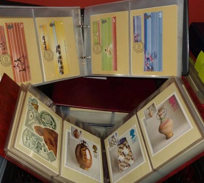 Lot 494 - Great Britain. 1979 to 2003 collection of serviced PHQ cards in six albums