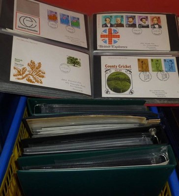 Lot 498 - Great Britain. A 1961 to 2013 collection of FDC's in seven albums