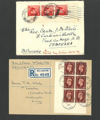 Lot 500 - Great Britain and The Channel Islands. A binder housing a range of illustrated and plain FDC's from