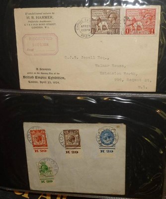 Lot 506 - Great Britain. A 1924 to collection of FDC's in twenty one albums. Better include 1924 British...