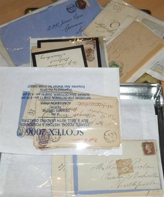 Lot 508 - Great Britain. A mainly Queen Victorian collection of covers and cards, covering the North...