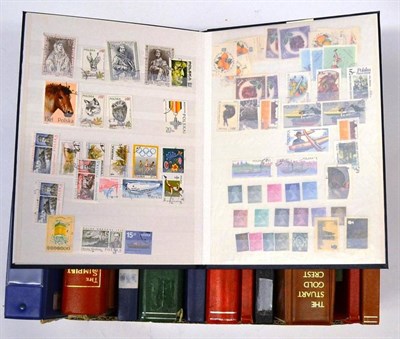 Lot 16 - Fifteen Stockbooks housing all world